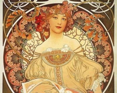 Alfons Mucha e le atmosfere art nouveau